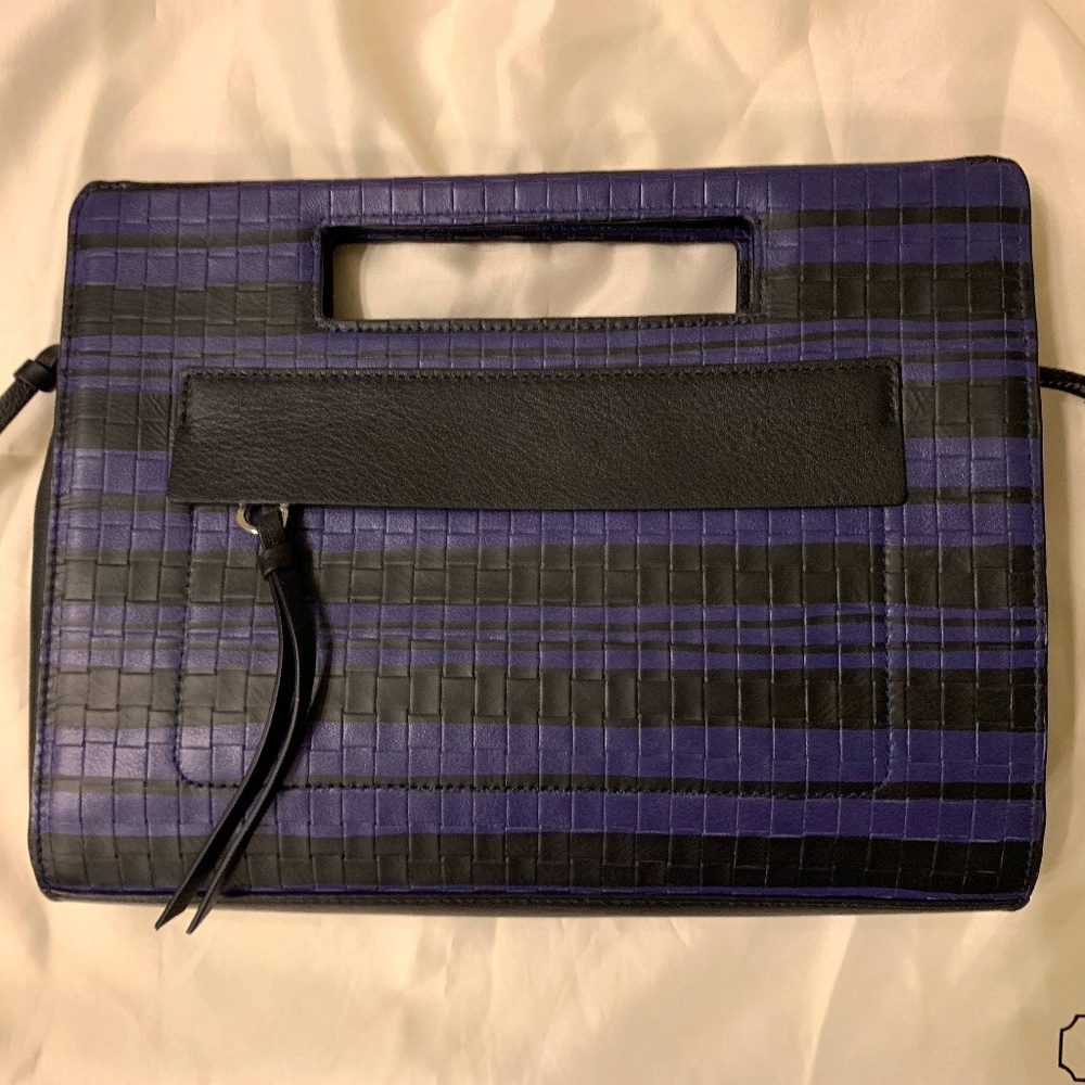 Coach leather clutch
